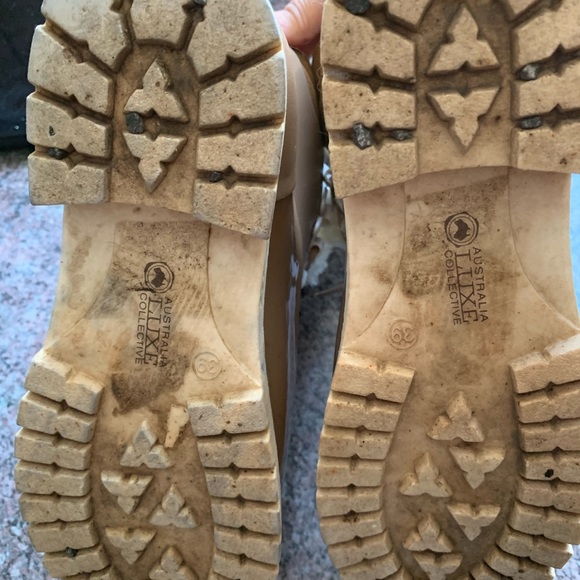Australia Luxe Rubstep boots tan color size 8 - Picture 5 of 11